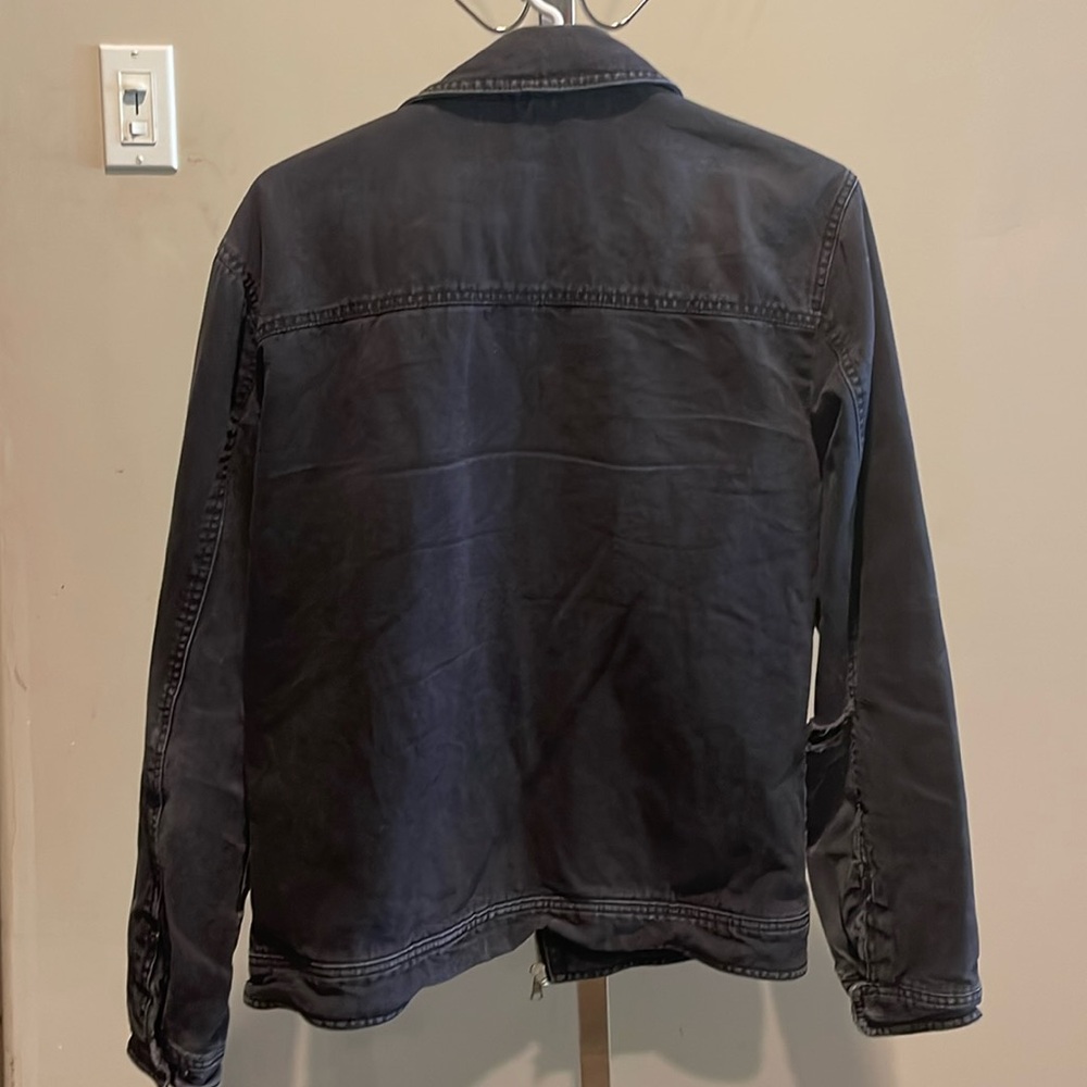 Quicksilver Black Jean Jacket